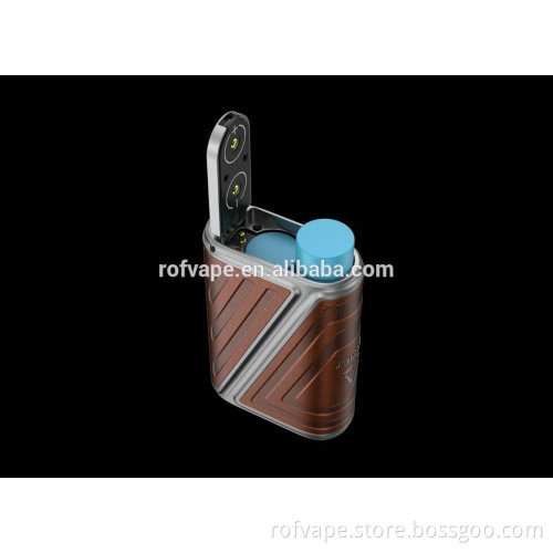 Rofvape Warlock The best box mod warlock 233 Real Leather box mod